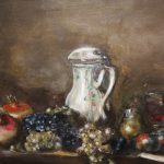 Натюрморт. Шарден. Копия в технике старых мастеров.