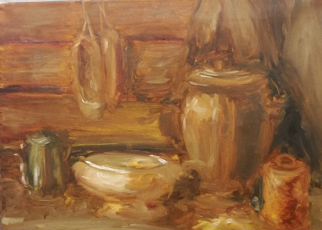 Натюрморт, масло