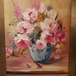 Пионы, холст. масло